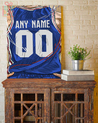 Thumbnail for Philadelphia 76ers Jersey Custom Canvas Print Wall Art for Boy Girl Men Women Basketball Personalized Canvas Art