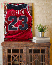 Thumbnail for Washington Huskies Jersey Custom Canvas Print Wall Art for Boy Girl Men Women Basketball Personalized Canvas Art
