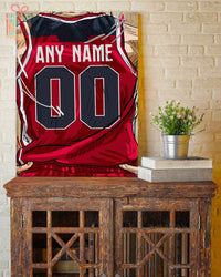 Thumbnail for Washington Huskies Jersey Custom Canvas Print Wall Art for Boy Girl Men Women Basketball Personalized Canvas Art