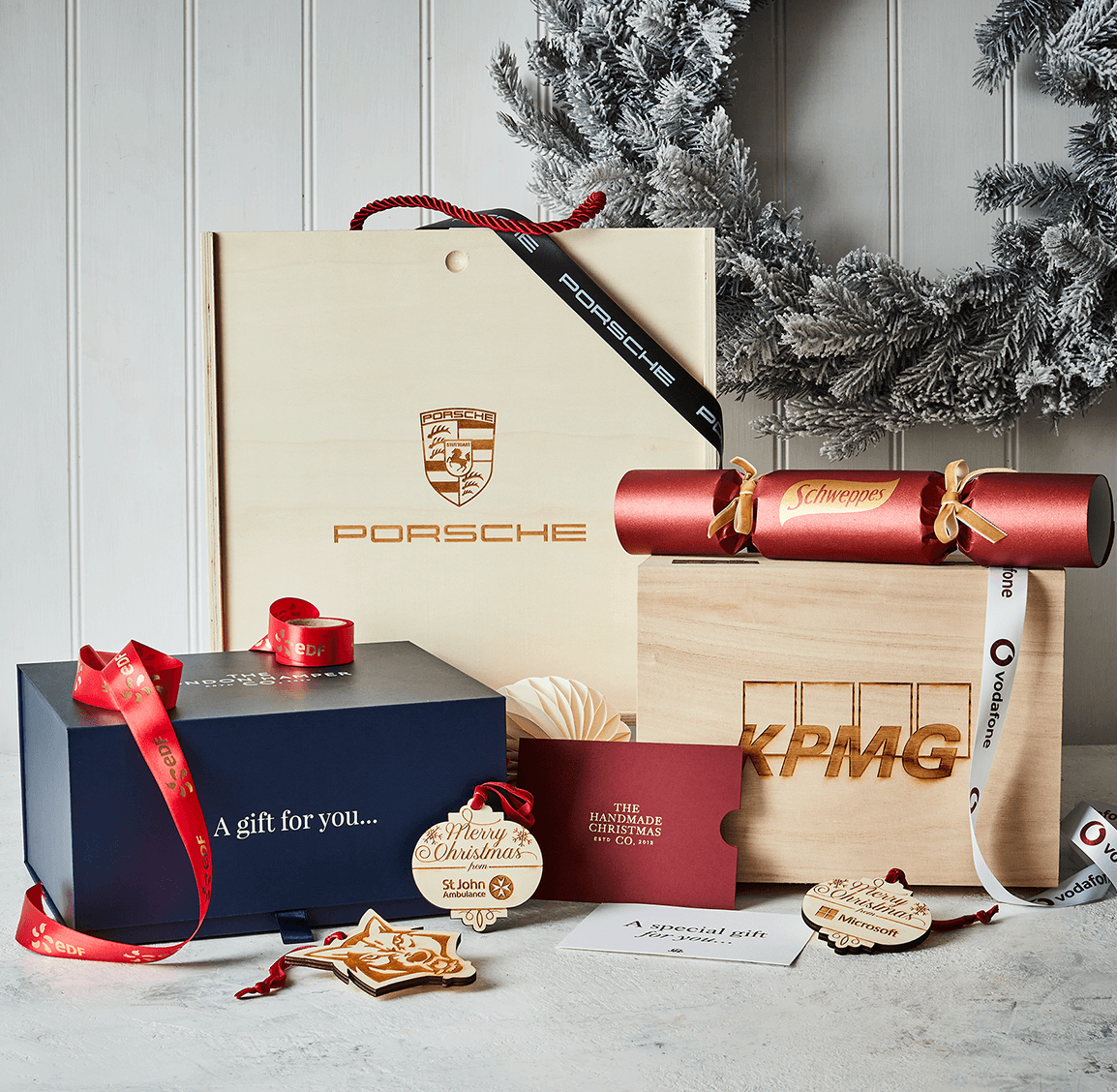 Festive Cheer in a Box Christmas Gift Hampers for Families