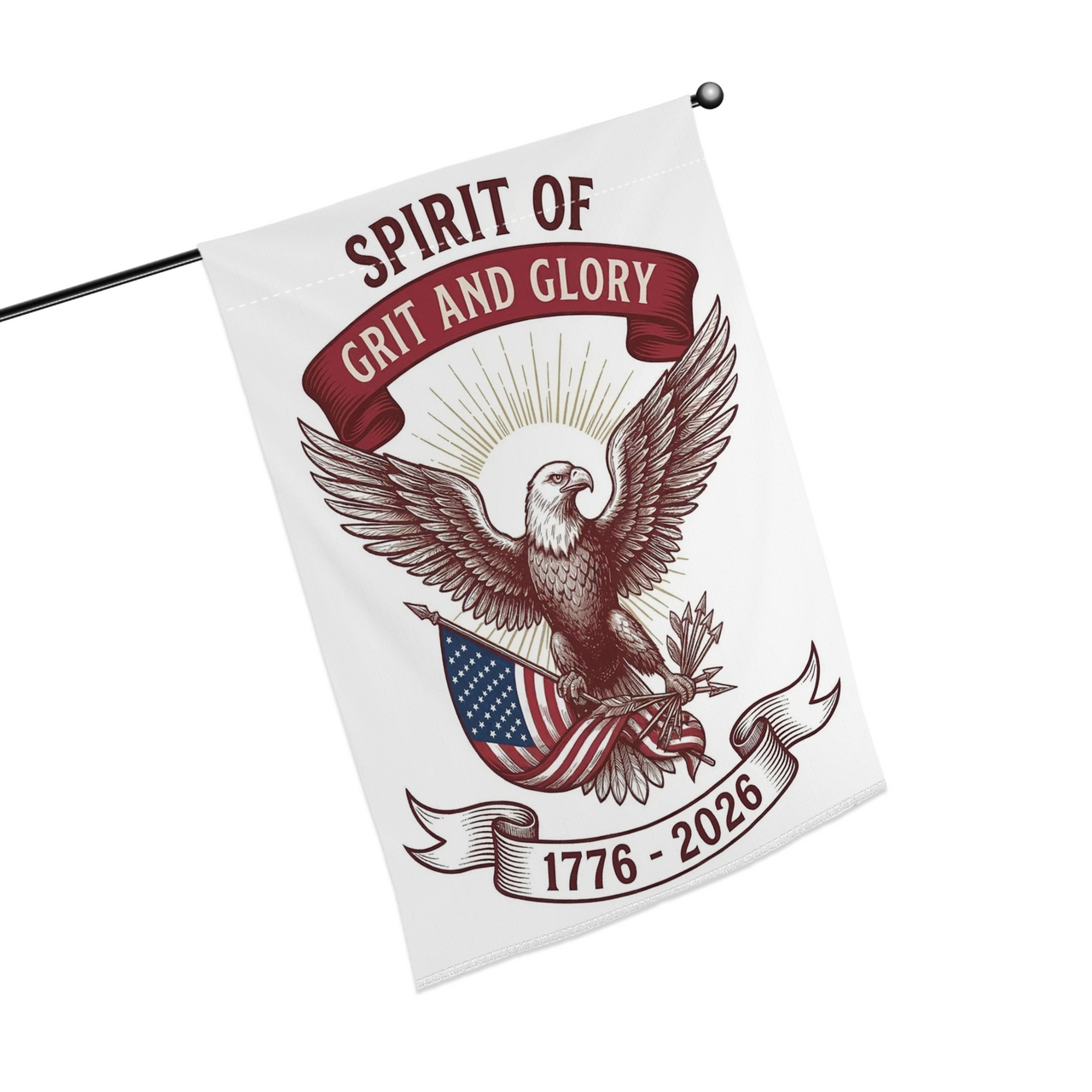 USA 250th Anniversary Garden Flag (1776–2026) – Patriotic Outdoor Decorative Flag 08