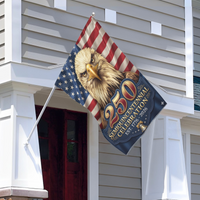 Thumbnail for USA 250th Anniversary Garden Flag (1776–2026) – Patriotic Outdoor Decorative Flag 04