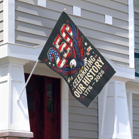 Thumbnail for USA 250th Anniversary Garden Flag (1776–2026) – Patriotic Outdoor Decorative Flag 03