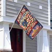 Thumbnail for USA 250th Anniversary Garden Flag (1776–2026) – Patriotic Outdoor Decorative Flag 05