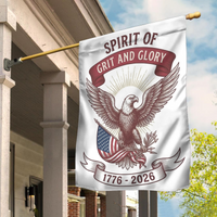 Thumbnail for USA 250th Anniversary Garden Flag (1776–2026) – Patriotic Outdoor Decorative Flag 08