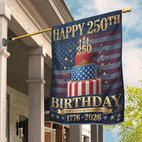 Thumbnail for USA 250th Anniversary Garden Flag (1776–2026) – Patriotic Outdoor Decorative Flag 01