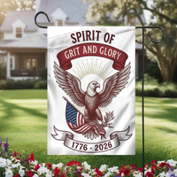 Thumbnail for USA 250th Anniversary Garden Flag (1776–2026) – Patriotic Outdoor Decorative Flag 08