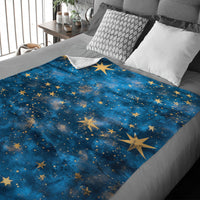 Thumbnail for Boho Blanket Throw: Stars Blanket, Woven Throw Blanket, Couch Blanket, Bed Blanket, Boho Decor, Boho Home Decor, Bohemian decor, Boho bed, Stars 001