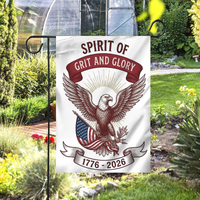 Thumbnail for USA 250th Anniversary Garden Flag (1776–2026) – Patriotic Outdoor Decorative Flag 08
