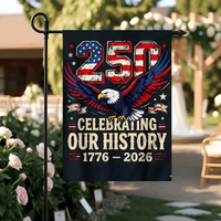 Thumbnail for USA 250th Anniversary Garden Flag (1776–2026) – Patriotic Outdoor Decorative Flag 03