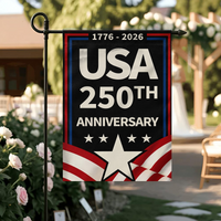 Thumbnail for USA 250th Anniversary Garden Flag (1776–2026) – Patriotic Outdoor Decorative Flag 02