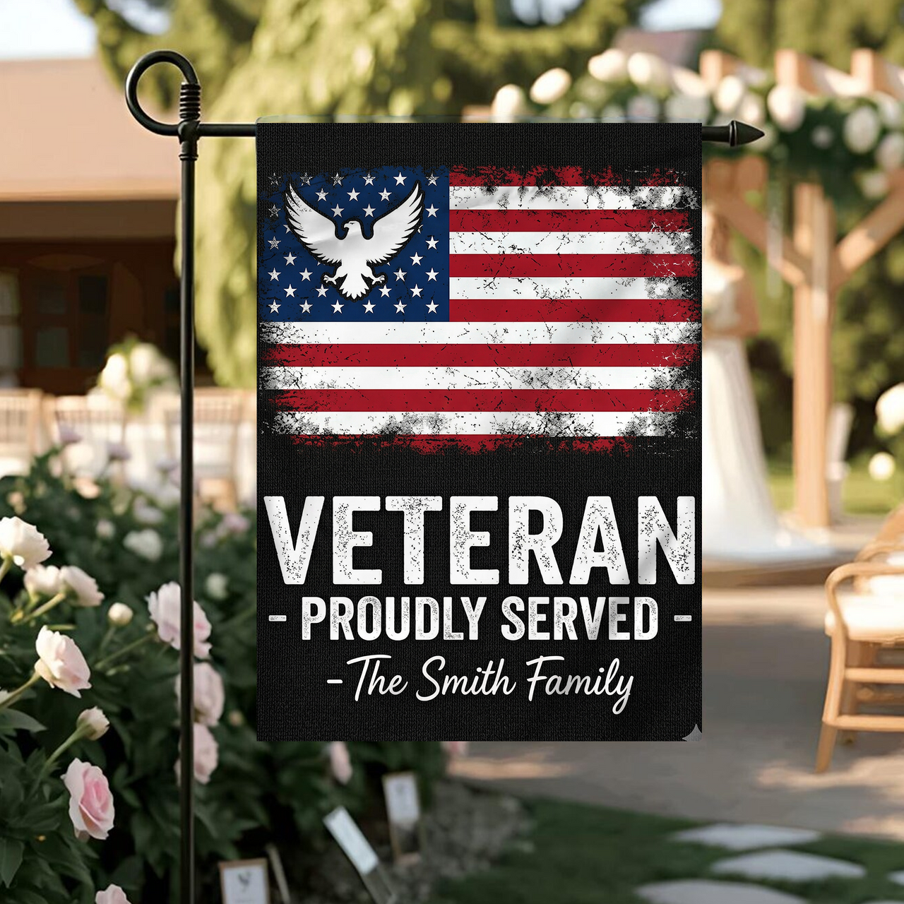 USA 250th Anniversary Garden Flag (1776–2026) – Patriotic Outdoor Decorative Flag 07