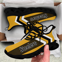 Thumbnail for Pittsburgh Football Steelers Personalized Max Soul Sneakers Running Sport Shoes for Men Women