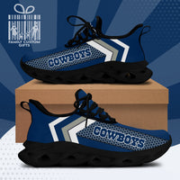 Thumbnail for Dallas Football Cowboys Personalized Max Soul Sneakers Running Sport Shoes for Men Women