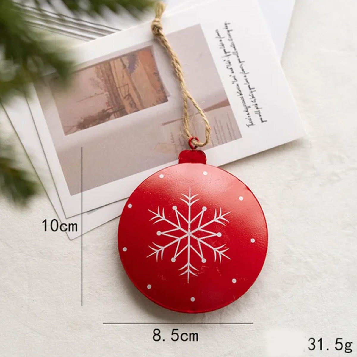 Hand-Painted Christmas Tree Pendant - Newest Ornament for New Year 2023 Celebrations - Navidad Noel Xmas Home Party Decor Gifts