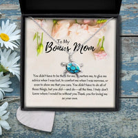 Thumbnail for Personalized Turtle Mom Necklace, Mother's Day Turtle Necklace from Daughter and Son