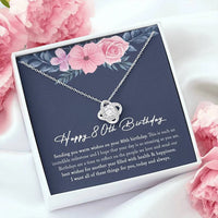 Thumbnail for 80th Birthday Gift for Women, 80th Birthday Gift for Mom, 80th Birthday Necklace, 80 Year Old Birthday Gift