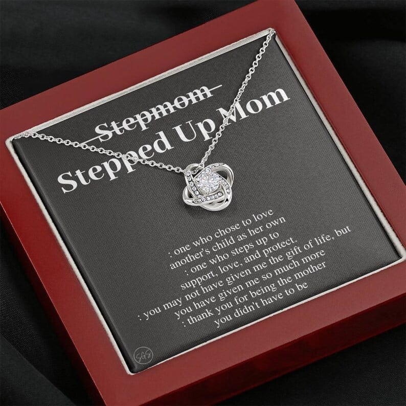 Bonus Mom Gifts Mom Son Stepdaughter Stepmom Stepson Gifts Crystal