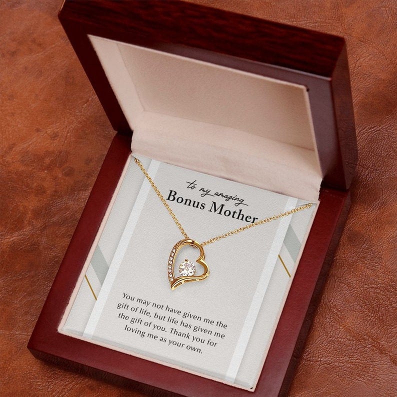 Family Necklace, Gift for New Mom, Gift for Wife from Husband, Wife Gift, Wife Birthday Gift, Sentimental Gifts, Sentimental Gift for Wife Gold w/