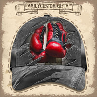Thumbnail for Vintage Boxing Gloves Custom Hats for Men & Women 3D Prints Personalized Baseball Caps