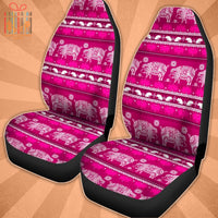 Thumbnail for Custom Car Seat Cover Pig Watercolor Seamless Pattern Seat Covers for Cars