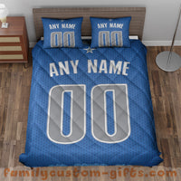 Thumbnail for Custom Quilt Sets Dallas Jersey Personalized Basketball Premium Quilt Bedding for Men Women