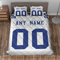 Thumbnail for Custom Quilt Sets Dallas Jersey Personalized Football Premium Quilt Bedding for Boys Girls Men Women