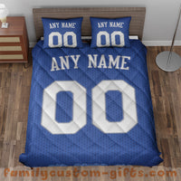 Thumbnail for Custom Quilt Sets Philadelphia Jersey Personalized Basketball Premium Quilt Bedding for Men Women