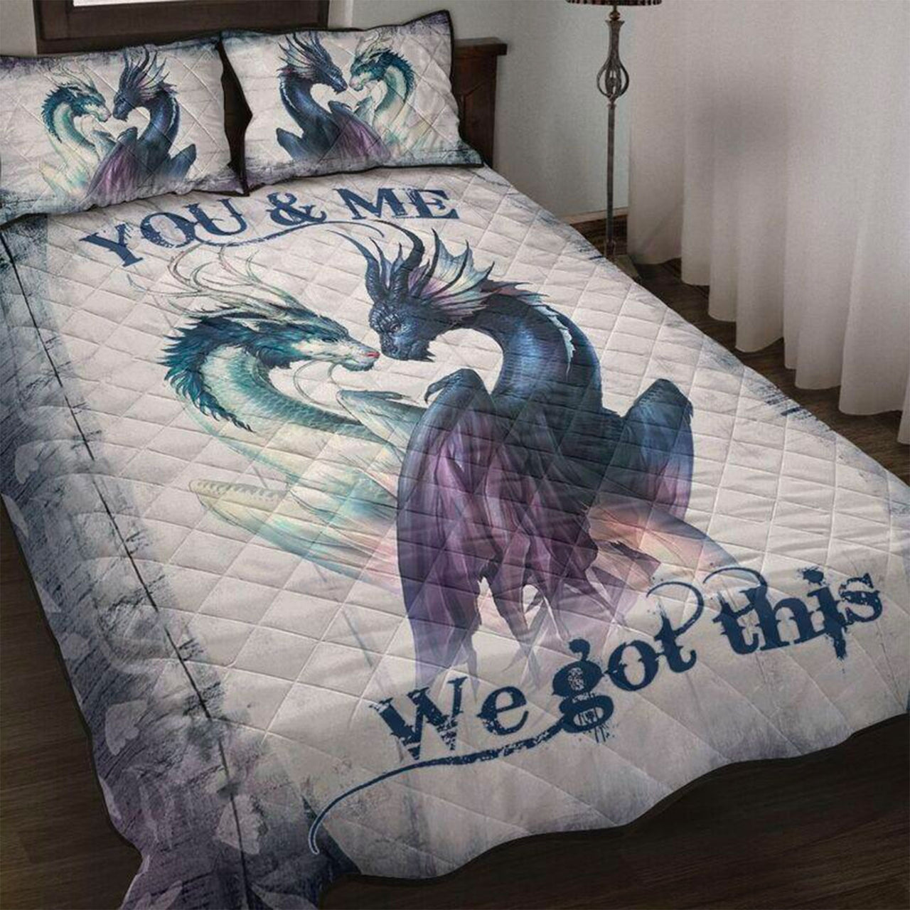 Couple Dragon You And Me We Got This Custom Bedding Set for Adult Couple Premium Bed Set