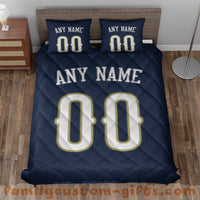 Thumbnail for Custom Quilt Sets New Orleans Jersey Personalized Basketball Premium Quilt Bedding for Men Women