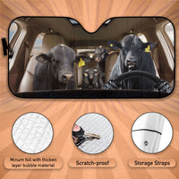 Thumbnail for Custom Windshield Sun Shade for Car Brangus Driver Car Sun Shade - Car Accessory