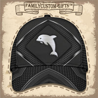 Thumbnail for Jumping Dolphins Custom Hats for Men & Women 3D Prints Personalized Baseball Caps