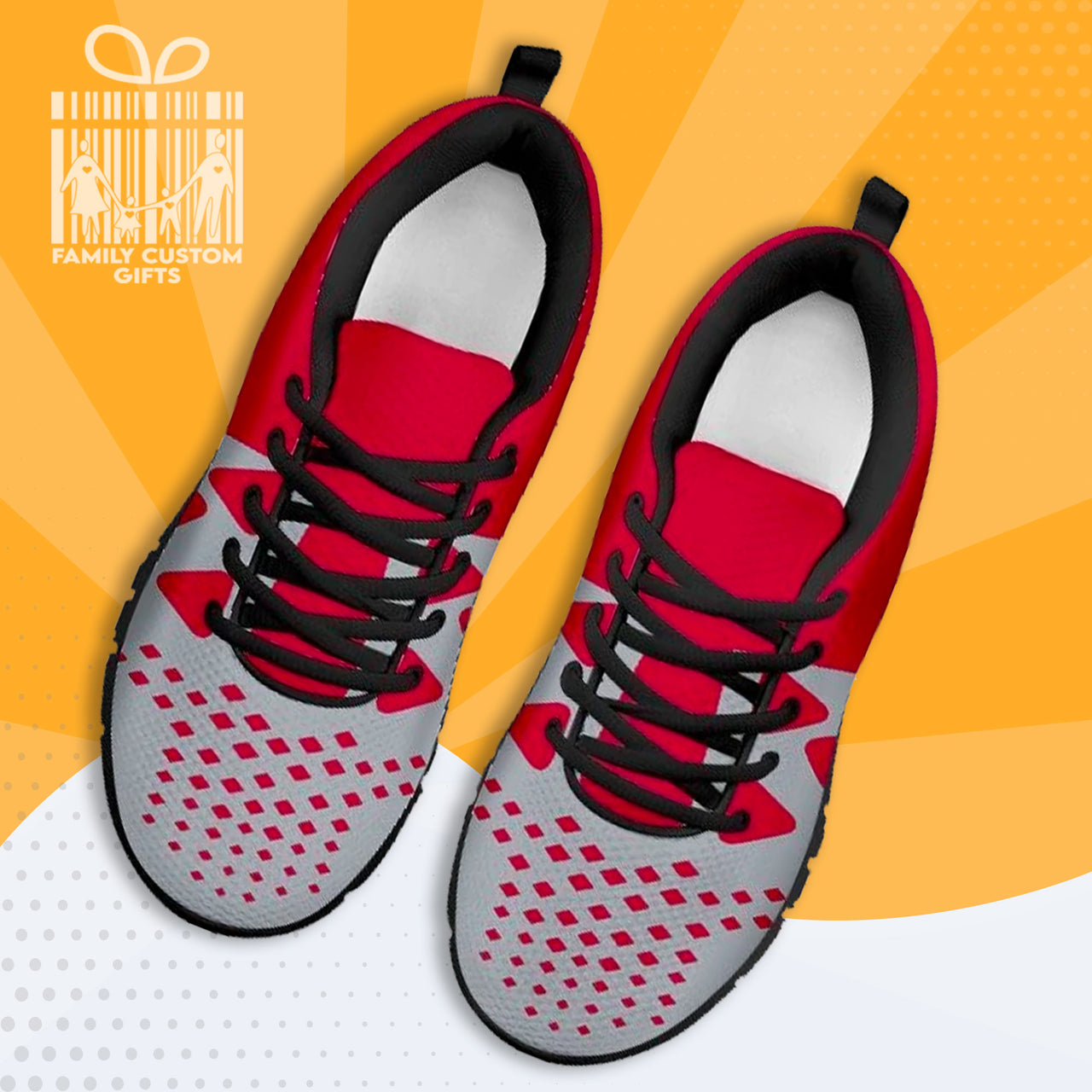 Ohio State Custom Shoes for Men Women 3D Print Fashion Sneaker Gifts for Her Him