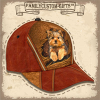 Thumbnail for Cute Yorkshire Terrier Custom Hats for Men & Women 3D Prints Personalized Baseball Caps