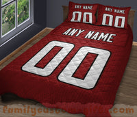 Thumbnail for Custom Quilt Sets Atlanta Jersey Personalized Football Premium Quilt Bedding for Boys Girls Men Women