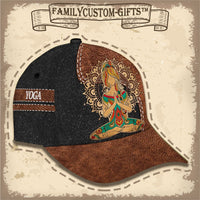 Thumbnail for Tattooed Yoga Lover Custom Hats for Men & Women 3D Prints Personalized Baseball Caps