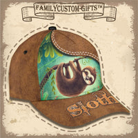 Thumbnail for Cute Sloth Custom Hats for Men & Women 3D Prints Personalized Baseball Caps