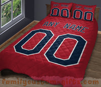 Thumbnail for Custom Quilt Sets Minnesota Jersey Personalized Baseball Premium Quilt Bedding for Boys Girls Men Women