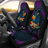 Thumbnail for Custom Car Seat Cover Book Dragon Bohemian Vintage Mandala Seat Covers for Cars