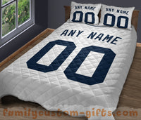 Thumbnail for Custom Quilt Sets Detroit Jersey Personalized Baseball Premium Quilt Bedding for Boys Girls Men Women