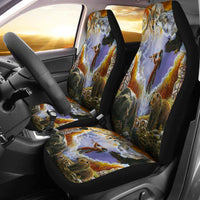 Thumbnail for Custom Car Seat Cover Calling The Totems Native American Seat Covers for Cars