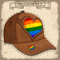 Thumbnail for Gay Pride Rainbow LGBT Custom Hats for Men & Women 3D Prints Personalized Baseball Caps