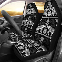 Thumbnail for Custom Car Seat Cover Elephant With Mandala Pattern Seat Covers for Cars