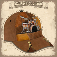 Thumbnail for Drum Kit Plush Custom Hats for Men & Women 3D Prints Personalized Baseball Caps