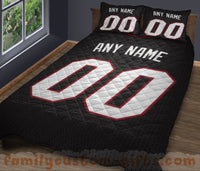 Thumbnail for Custom Quilt Sets Miami Jersey Personalized Basketball Premium Quilt Bedding for Boys Girls Men Women