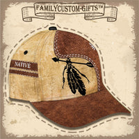 Thumbnail for Native American Feather Custom Hats for Men & Women 3D Prints Personalized Baseball Caps