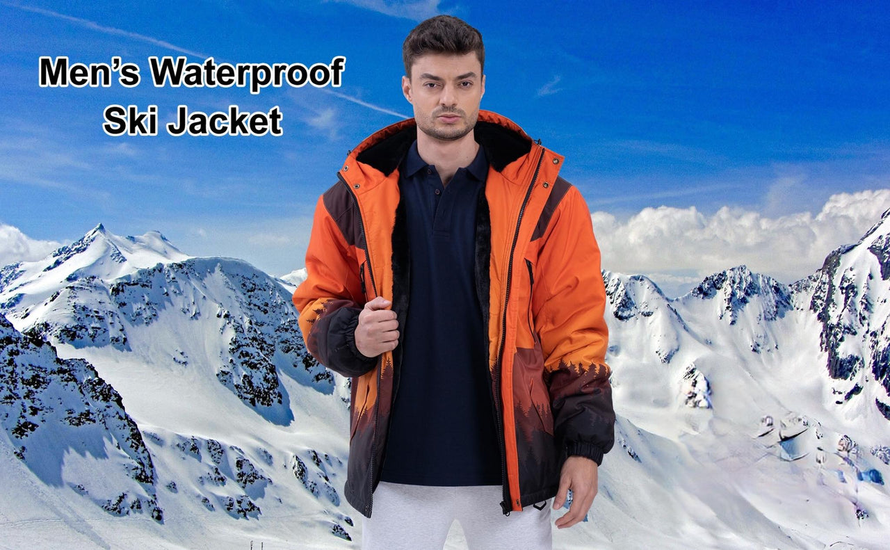 Mountain Waterproof Ski Jacket Winter Warm Snow Coat