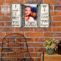 Thumbnail for Couple Custom Canvas Art I Wish I Met You Sooner Personalized Wall Art for Couple - Matte Canvas (1.25