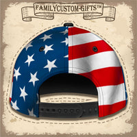 Thumbnail for Dungeons and Dragons American Flag Custom Hats for Men & Women 3D Prints Personalized Baseball Caps