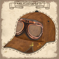 Thumbnail for Vintage Aviator Pilot Custom Hats for Men & Women 3D Prints Personalized Baseball Caps